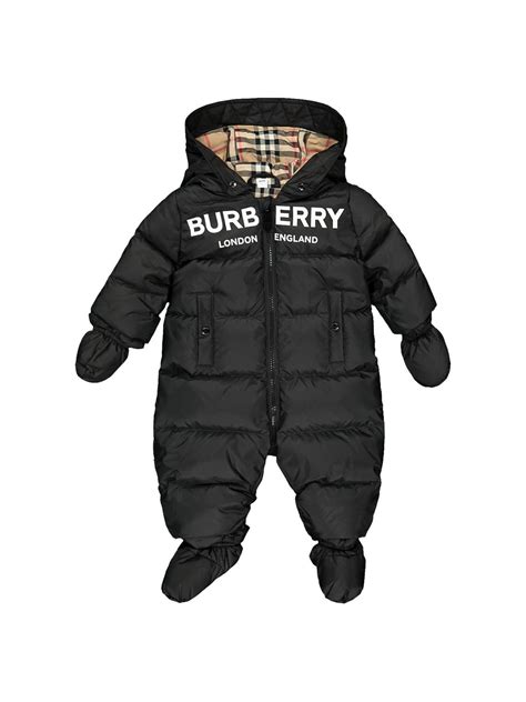 burberry snowsuit baby boy